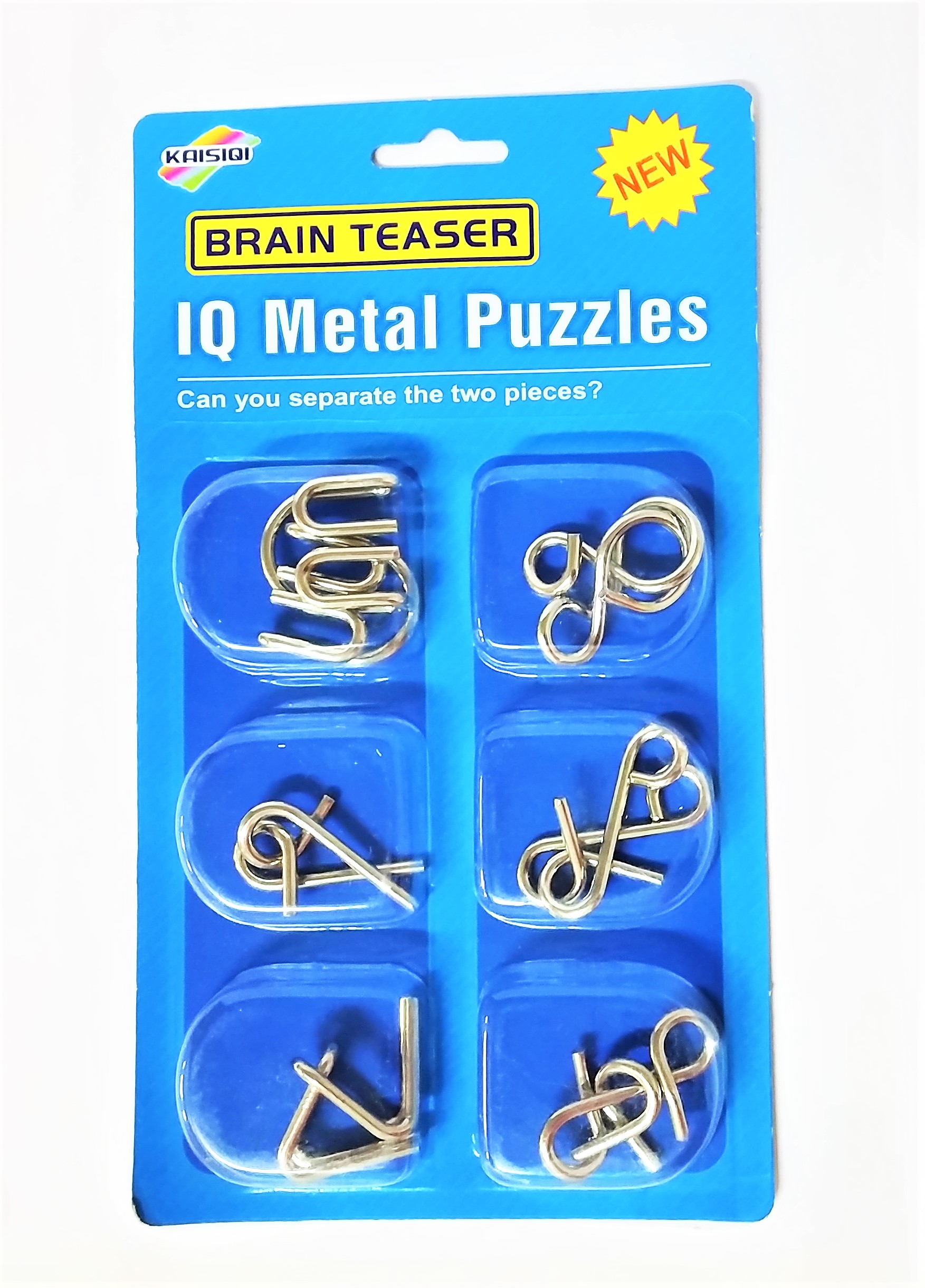 Kaisiqi's Brain Teaser Metal Puzzle 
